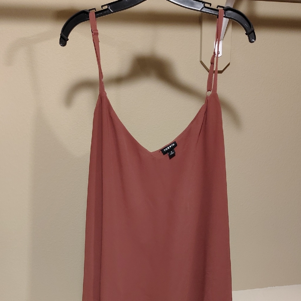 torrid Rose Rust Adjustable Strap Cami